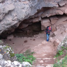 Entrance of the cave Gruta de San Pedro